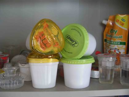 BHP-2杯盒灌裝封口機(jī)(含封蓋)包裝樣品