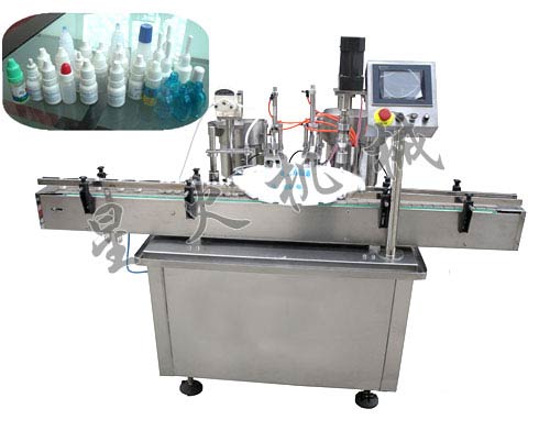 全自動眼藥水灌裝旋蓋(gài)一體機