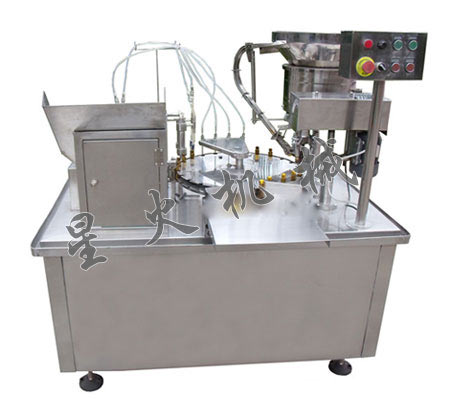 口服液灌(guàn)裝(zhuāng)軋蓋一體機